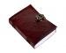Embossed Heart Love Leather Journal Blank Dairy Note Book Handmade Paper 120 Pages